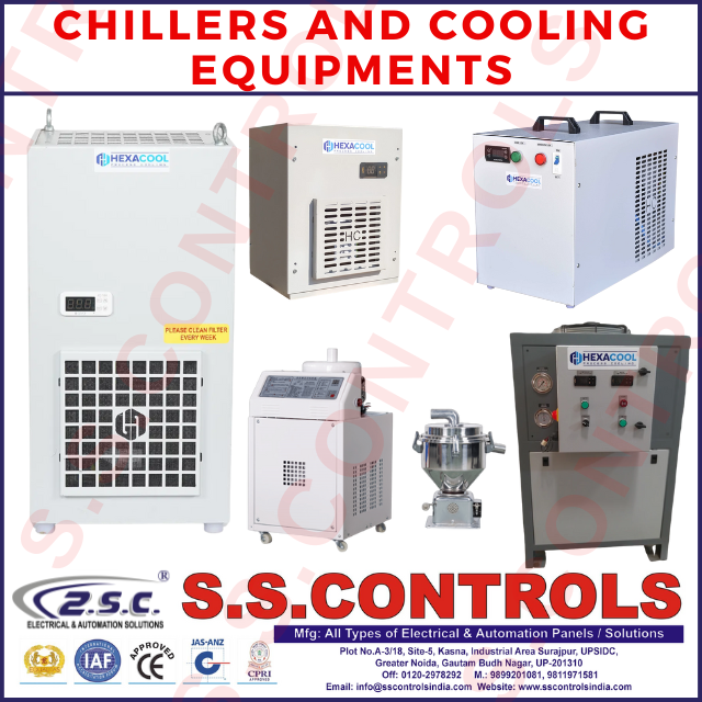 chillers and cooling equipments